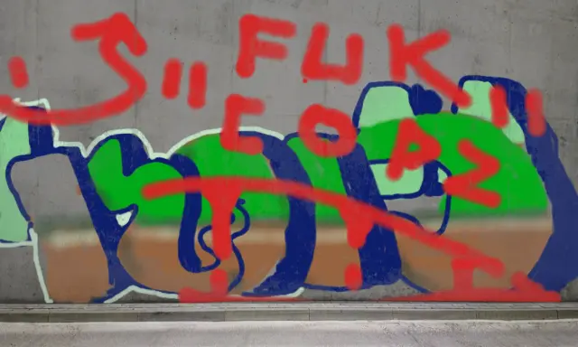 Graffiti artwork by sydneycityburner