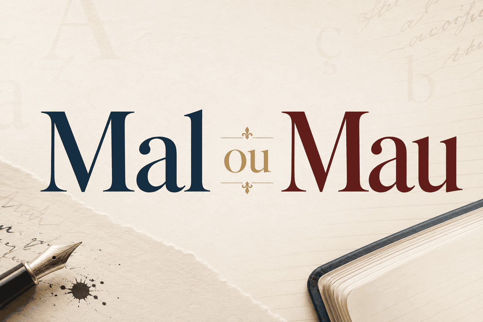 Mal ou mau: entenda a diferença e aprenda a usar corretamente