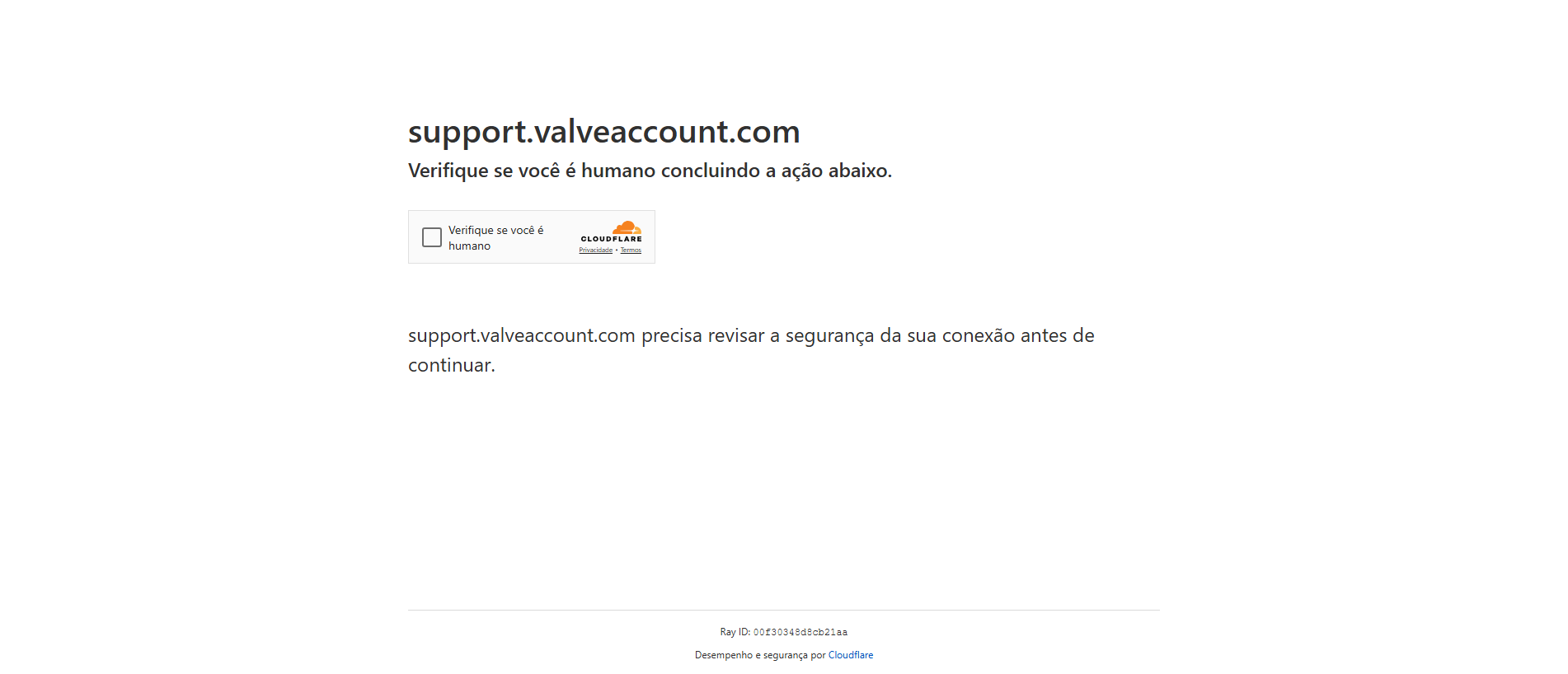 Stored capture of support.valveaccount.com