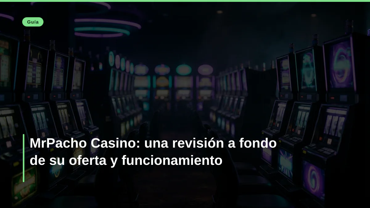 MrPacho Casino: una revisión a fondo de su oferta y funcionamiento