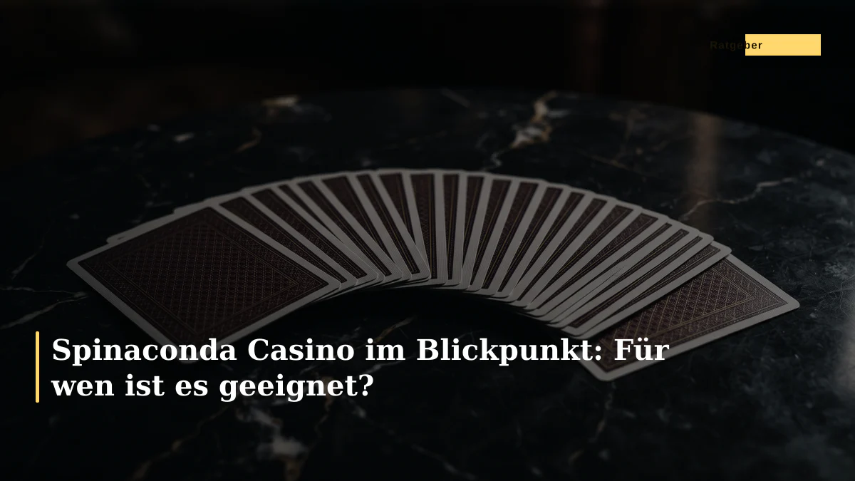 Spinaconda Casino im Blickpunkt: Für wen ist es geeignet?