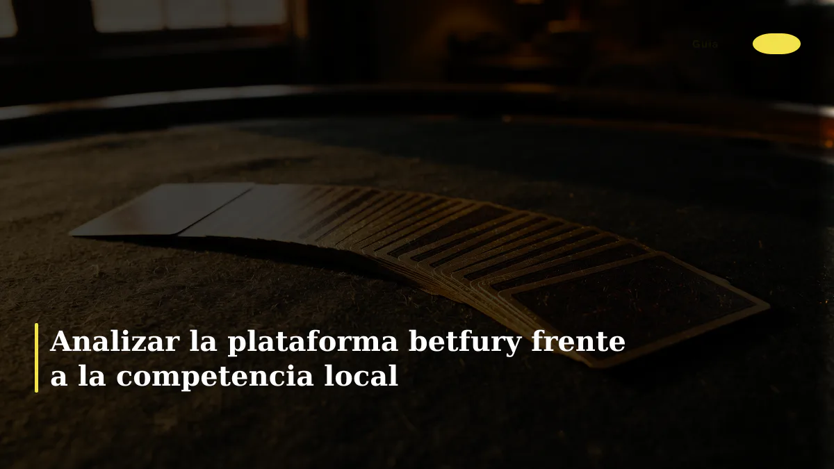 Analizar la plataforma betfury frente a la competencia local