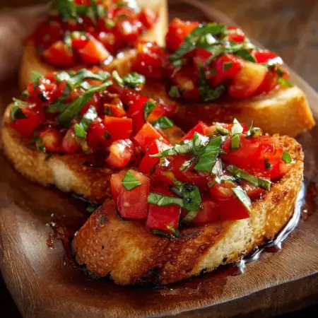 The Best Italian Tomato Basil Bruschetta for Easy Entertaining