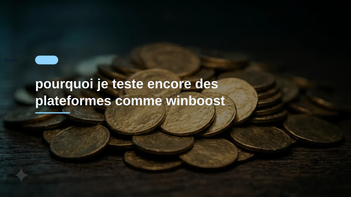 pourquoi je teste encore des plateformes comme winboost