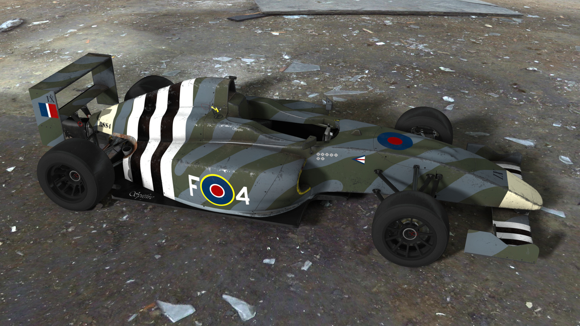 Formula Rss4 Formula RSS4 Spitfire Livery Pack 4k | OverTake.gg