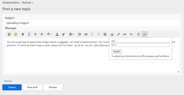 tapatalk-editor