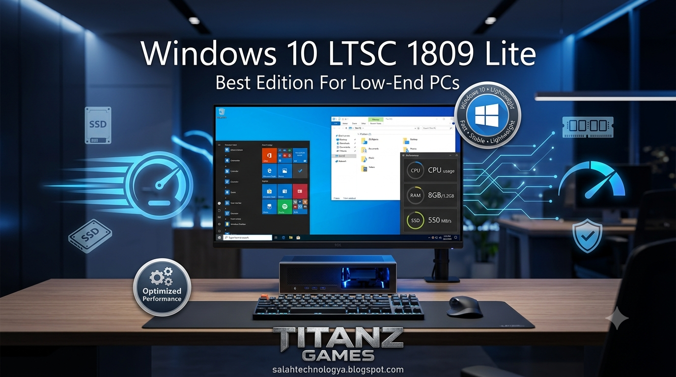 Windows 10 LTSC 1809 Lite Desktop