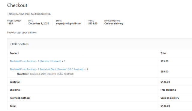 Default-Order-Details