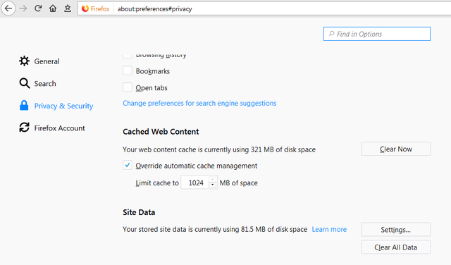 browser cache1