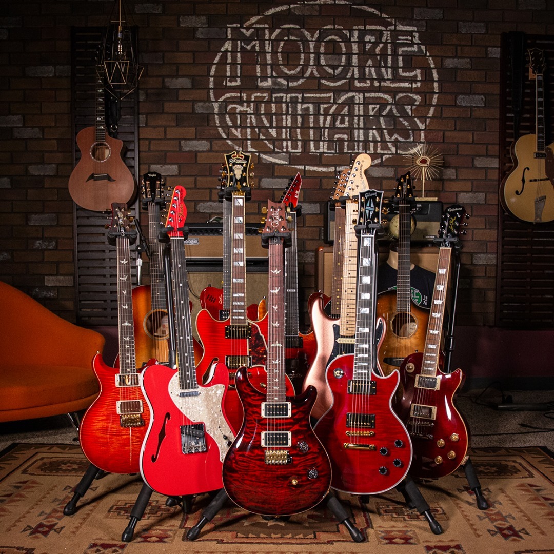 Moore Guitars 5 Moore Guitars is an online store that offers a wide range of guitars, basses, and music accessories.