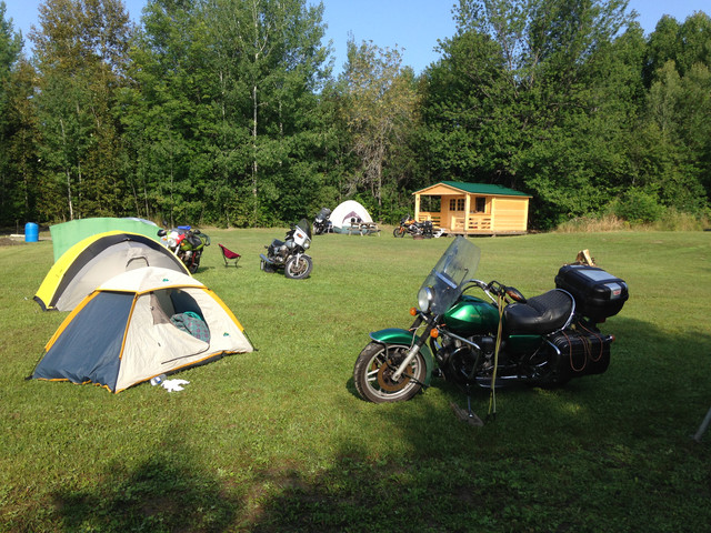 General camp scene
