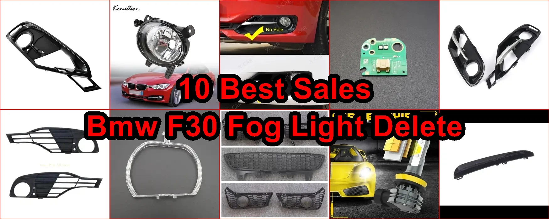 BMWF30霧燈拆除 評價