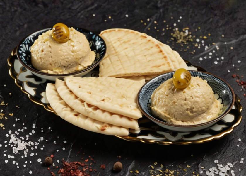 Hummus dish
