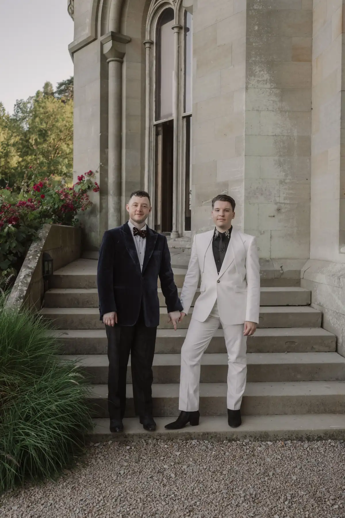 Couple Overcomes Adversity for Dream Castle Wedding