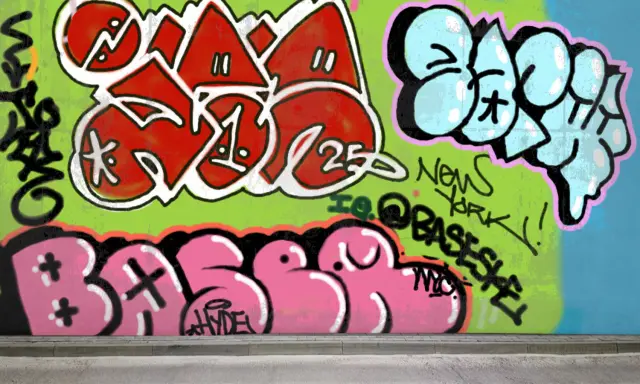 Graffiti artwork by Sark