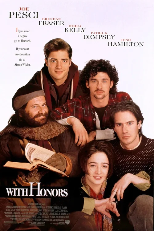Z honorami / With Honors (1994) PL.1080p.WEB-DL.H264-BP007 / Lektor PL