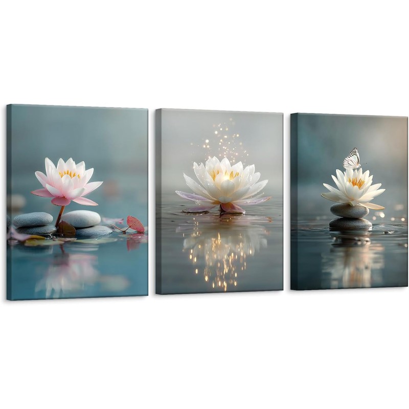 Zen Cairn Pastel Wall Art
