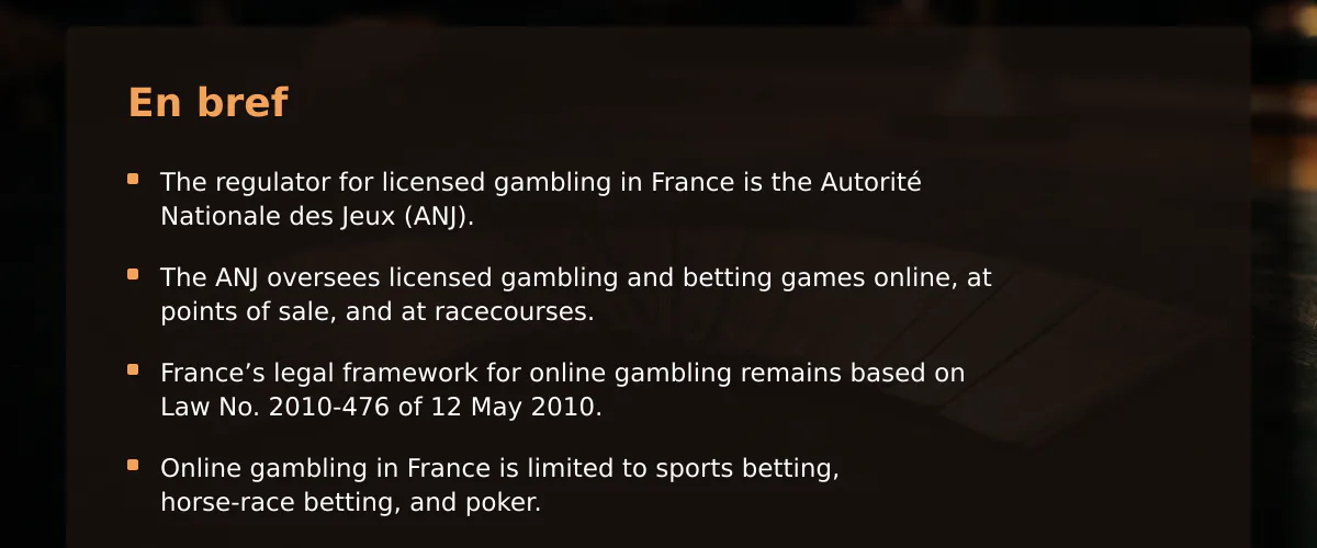 Casino fr en ligne : guide du parieur français 20 Casino fr en ligne : que garde le parieur dans son sac à dos ? — En bref