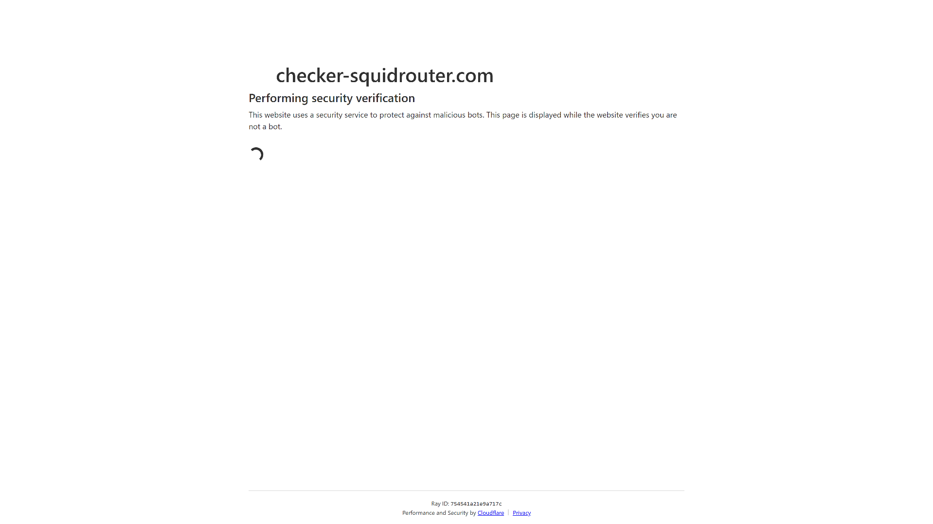 Stored capture of checker-squidrouter.com