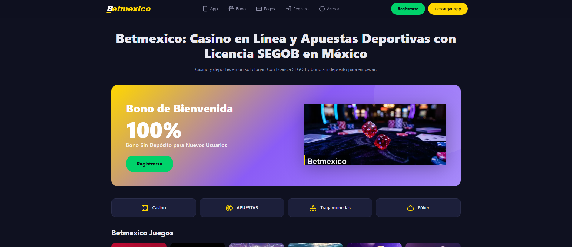 Stored capture of betmexico-bet.com.mx