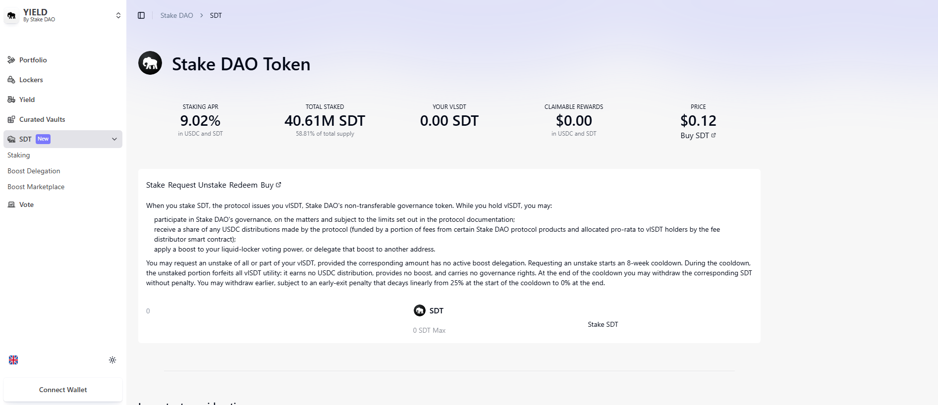 Stored capture of stakedao.icu