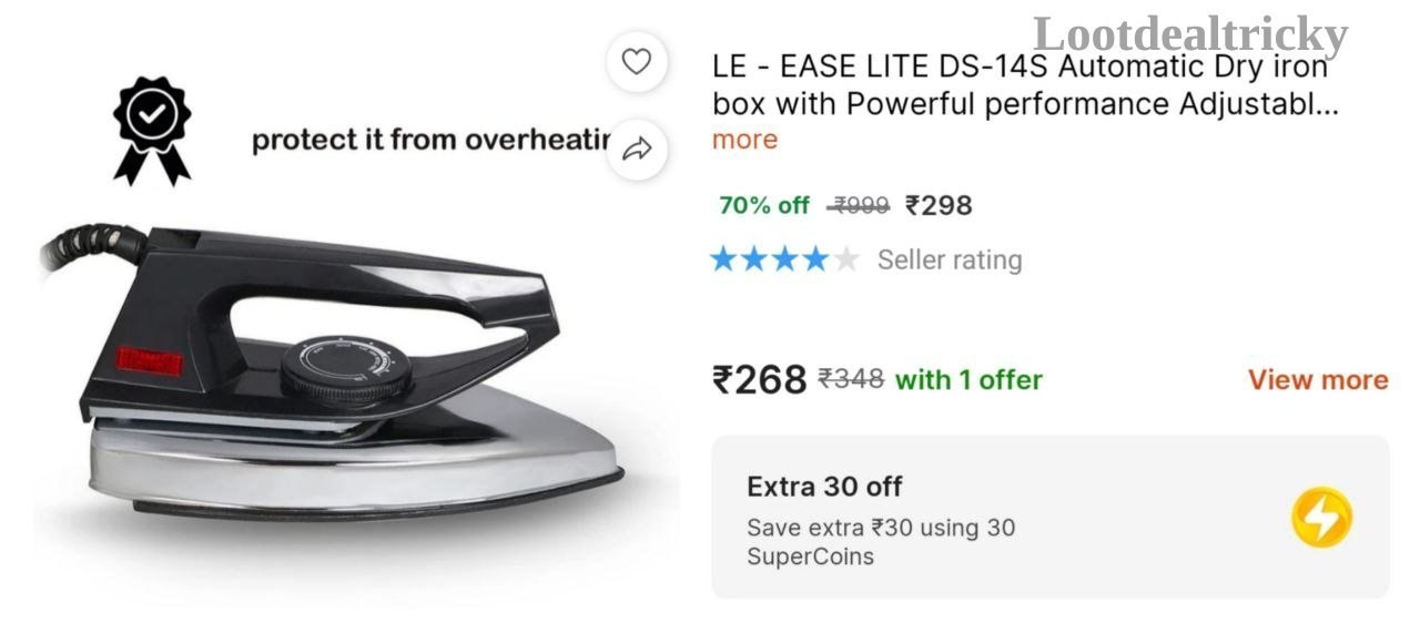 Grab Dry Iron Offer Image