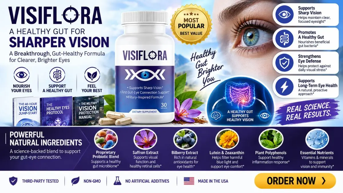 VisiFlora Review Supplement Bottle and Packaging Breakdown