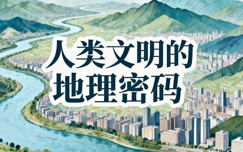 B站《人类文明的地理密码》，从山川河流看历史兴衰