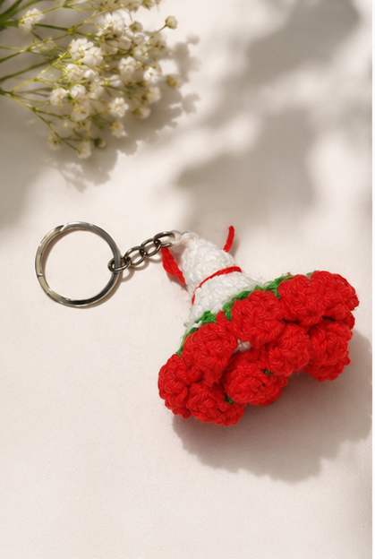 💐 Flower Bouquet Keychain
