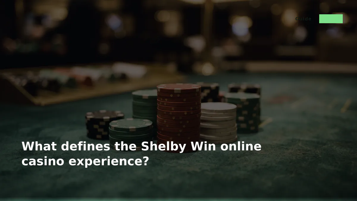 What defines the Shelby Win online casino experience?