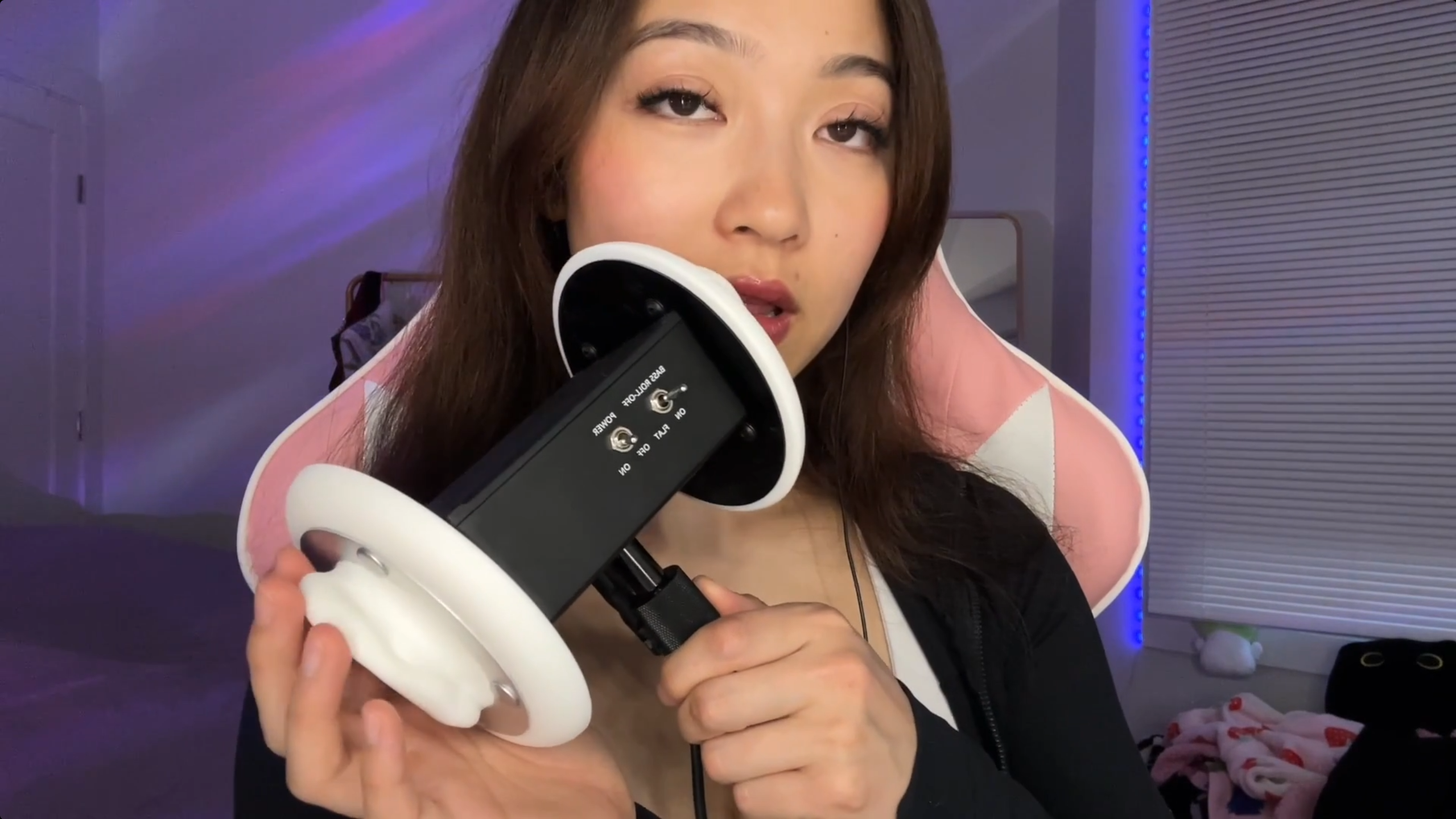 3DIO Ear Licking ASMR [ Cloud Crystal ]