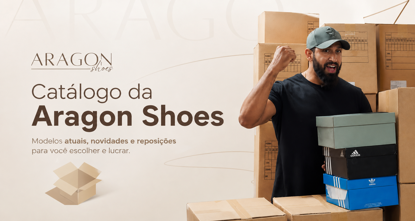 Destaque do cat&aacute;logo Aragon Shoes