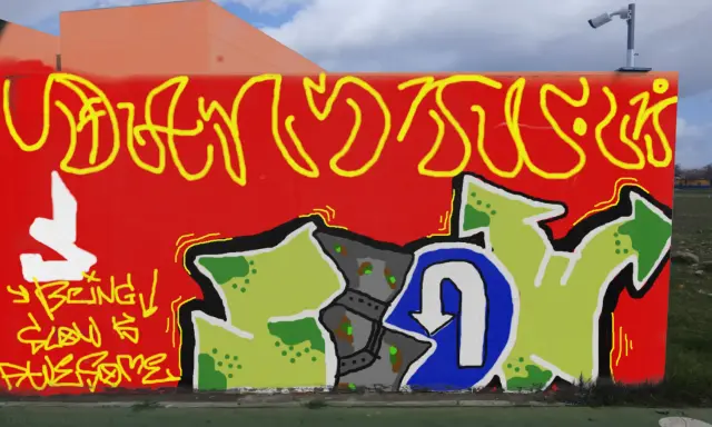 Graffiti artwork by SLOW0NE