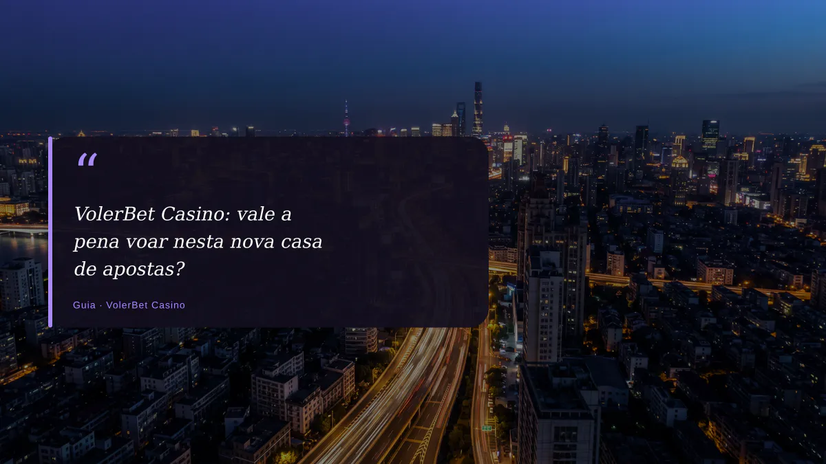 VolerBet Casino: vale a pena voar nesta nova casa de apostas?
