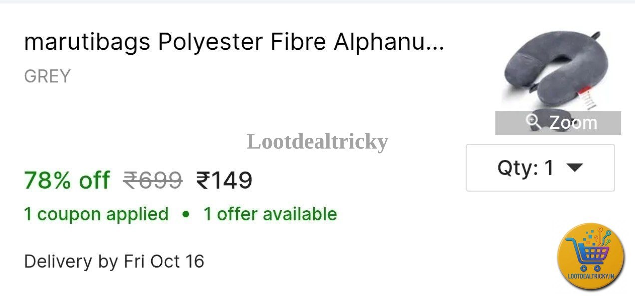Travel Neck Pillow – Just ₹149 | Loot Ka Maal