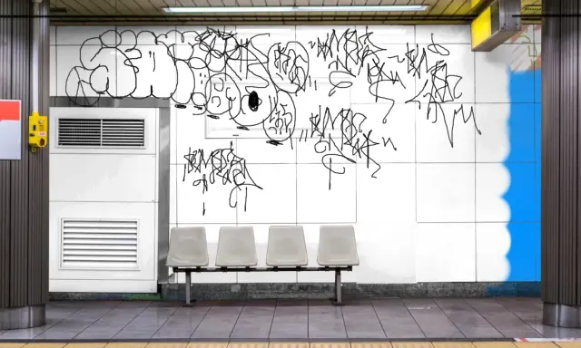 Graffiti artwork by Sumoe