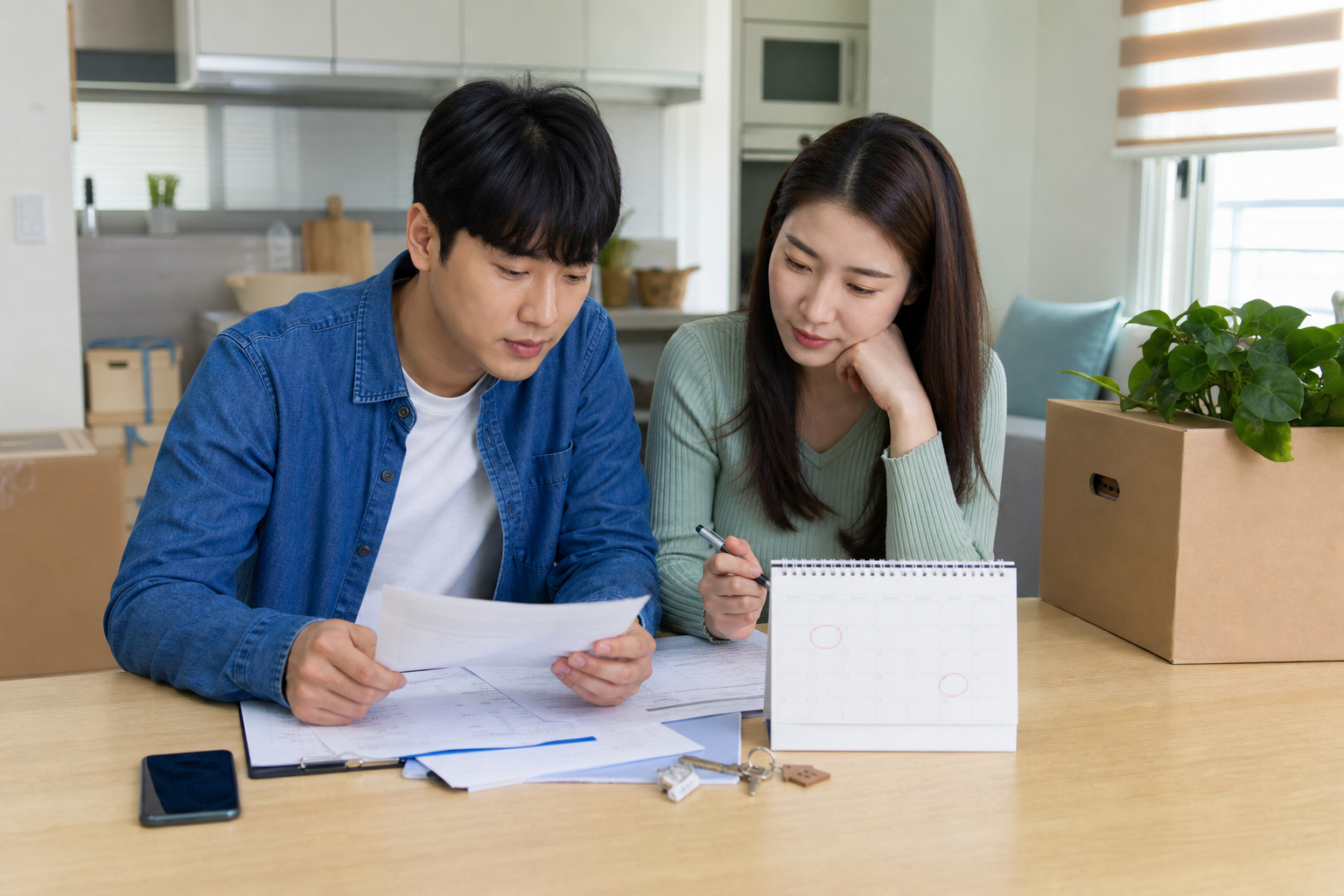 혼인신고일과 전입일을 함께 계산해야 하는 이유 내용을 설명하는 관련 이미지