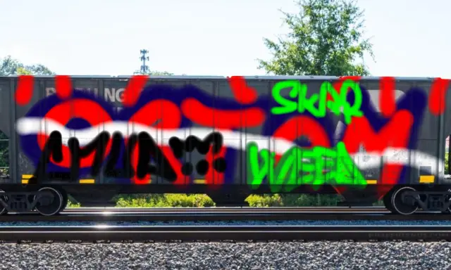 Graffiti artwork by Cmudikk