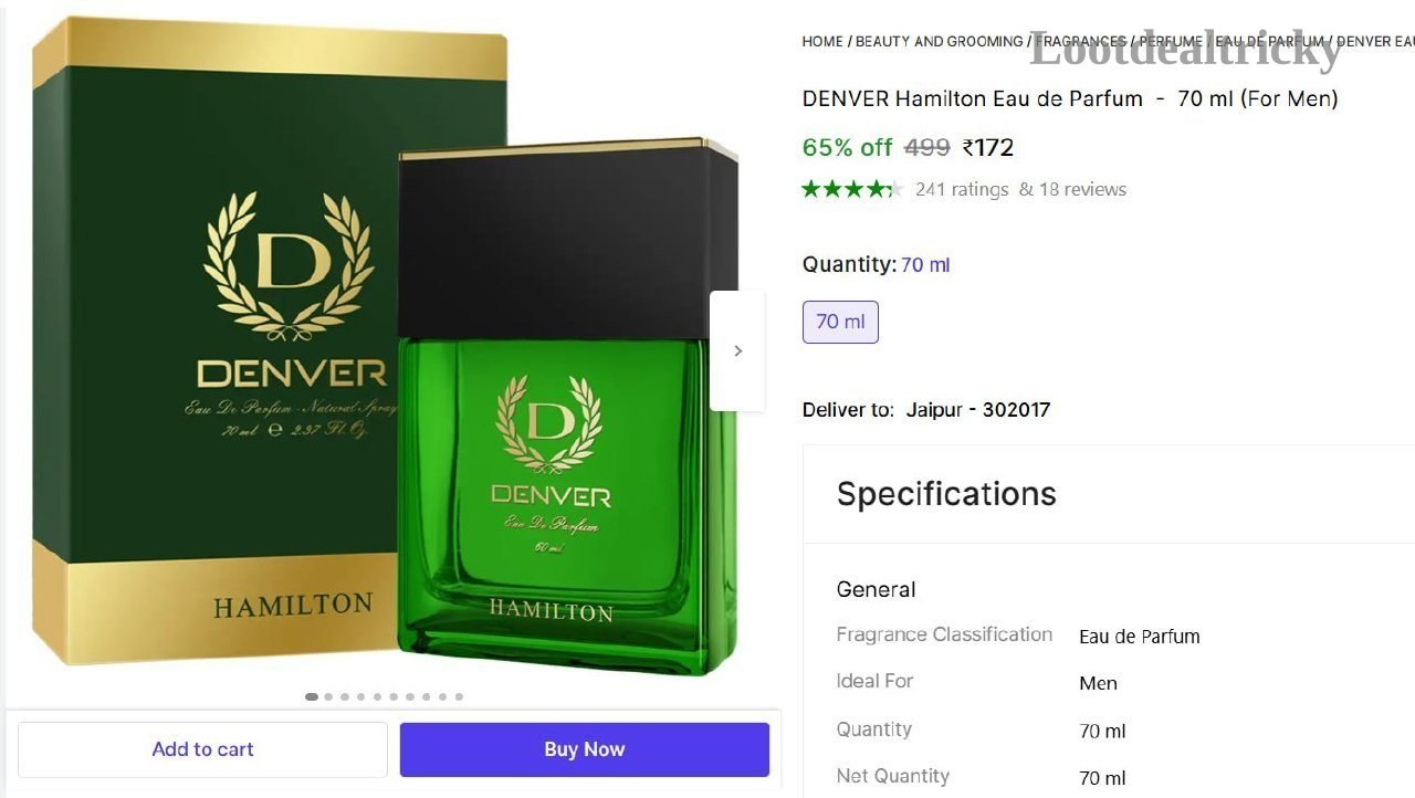   denver Hamilton Eau Offer Image