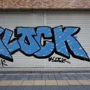 Graffiti artwork by klock