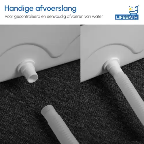 LIFEBATH - Opvouwbaar bad XL ijsbad volwassenen - inklapbare Ligbad - Opvouwbare Zitbad - Opvouwbare baden 150cm - ZitBadXL.nl