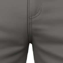 Comfort fit trouser construction