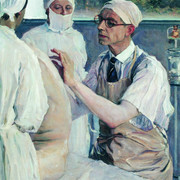 Портрет хирурга С С Юдина 1933