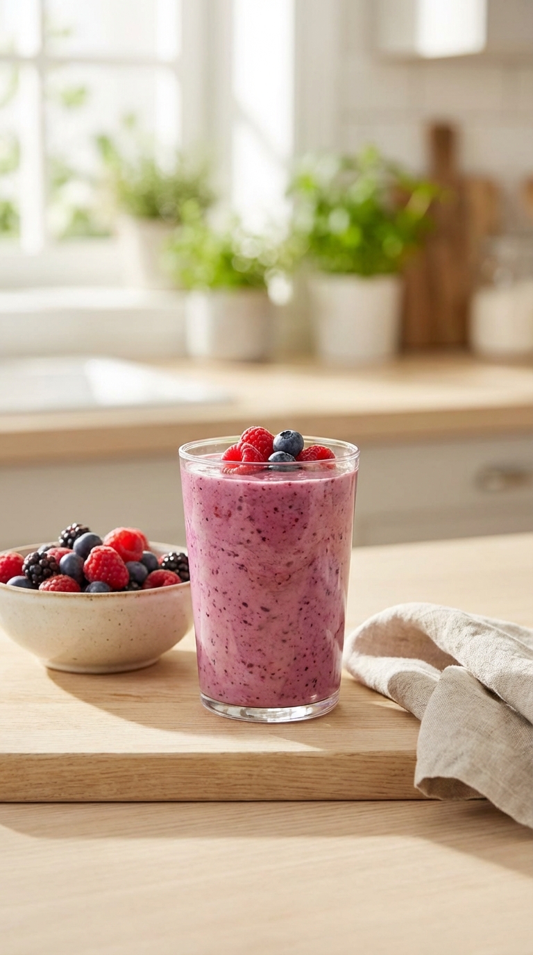 Creamy Berry Bliss — Ready in 5 Minutes