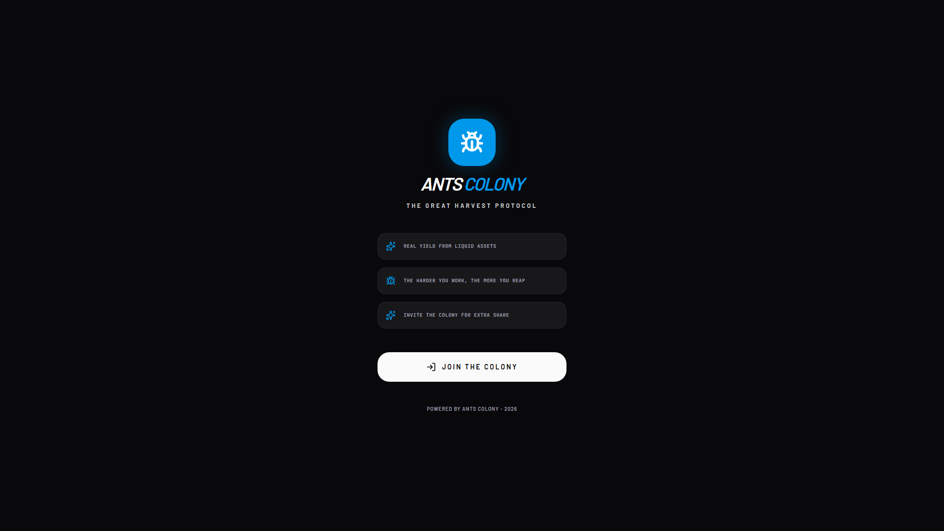 Stored capture of antscoin.online