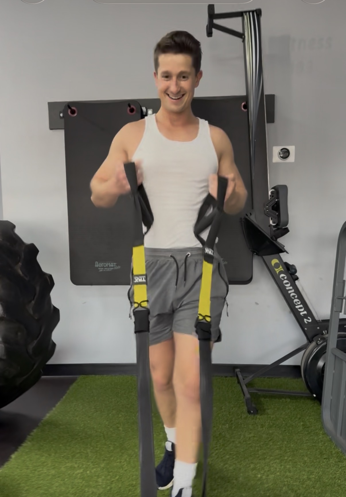 Colson Holland training