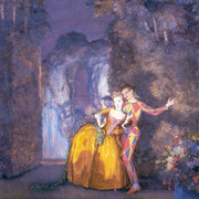 Арлекин и дама (Фейерверк) 1912