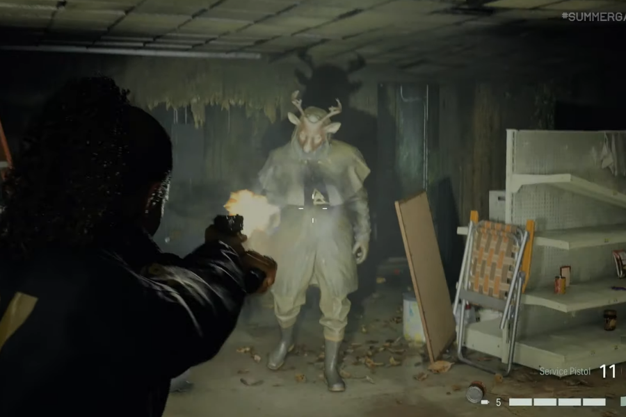 Alan Wake 2 psychological survival horror atmosphere