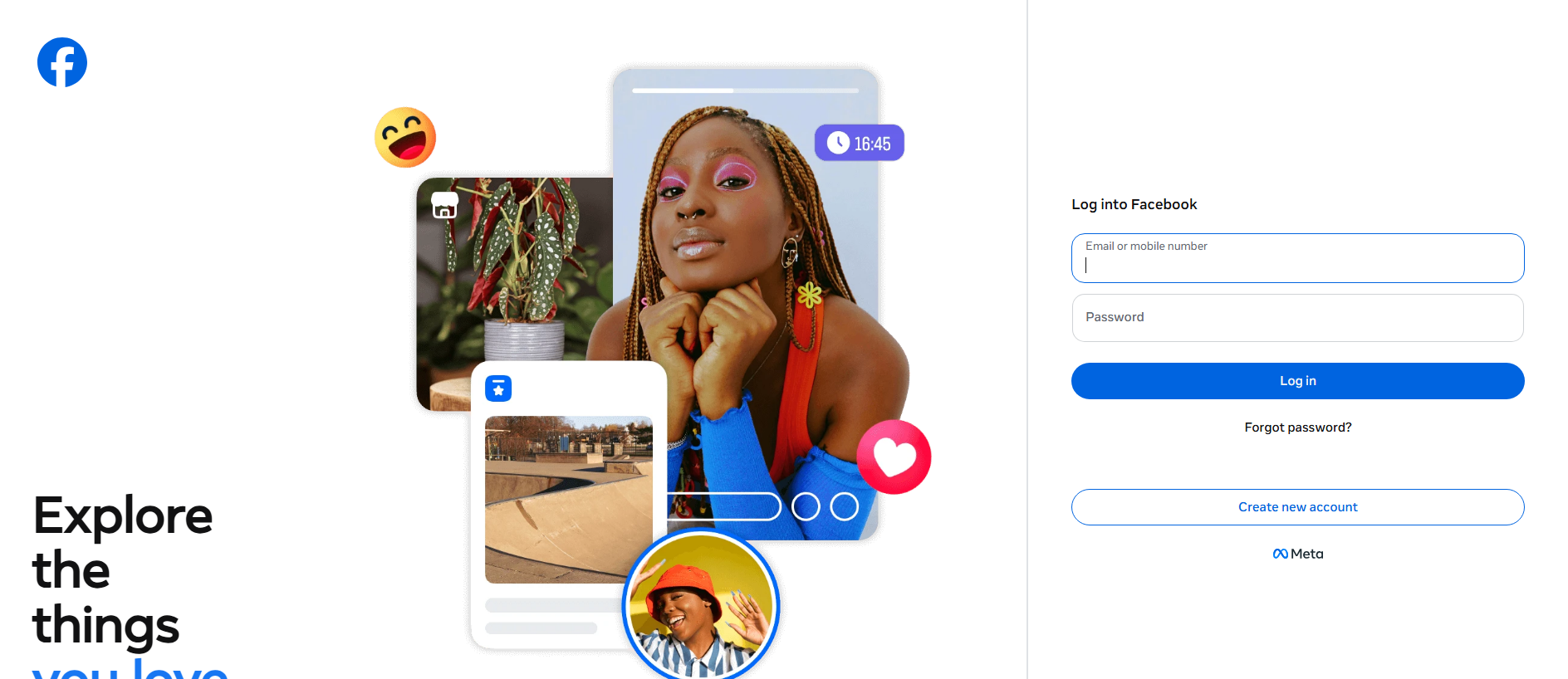 Forensic screenshot of [REDACTED] showing the phishing page layout