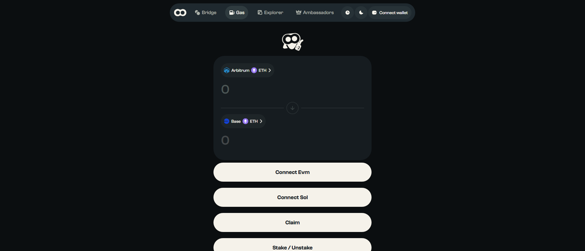Stored capture of allbridge-io.live
